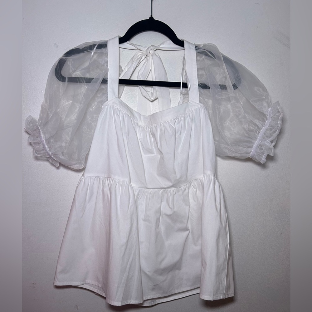 Elegant‎ White Blouse